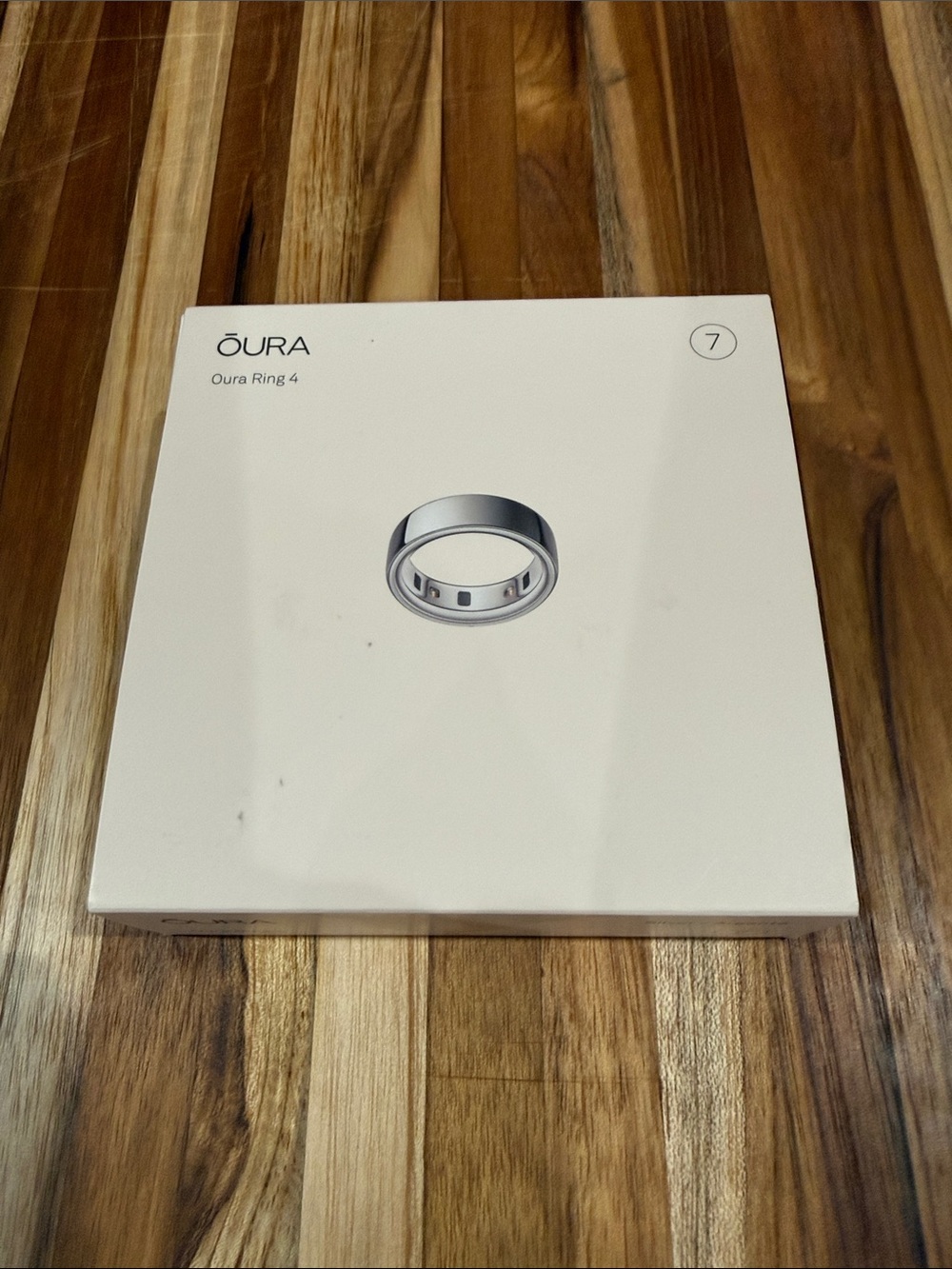 BRAND NEW: Oura Ring 4 Smart Ring in Silver Finish